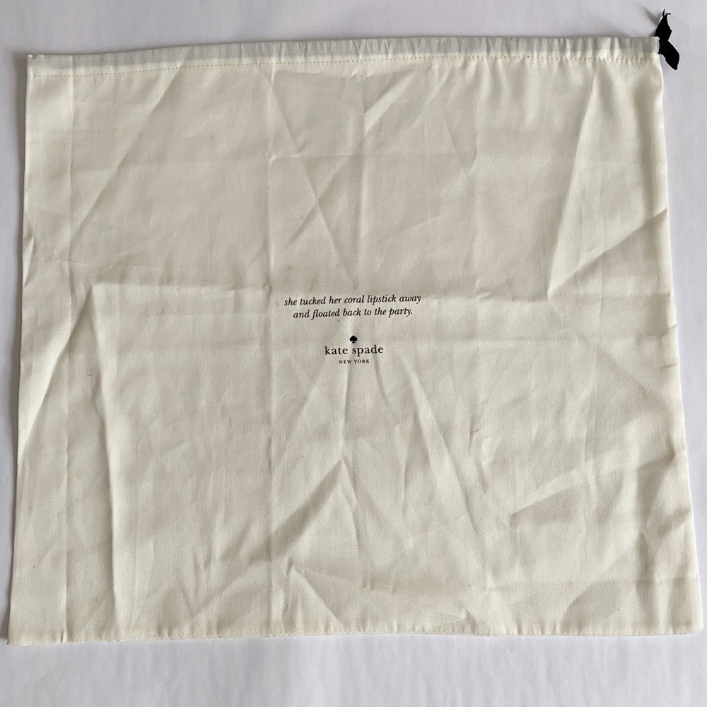 Large Kate Spade Purse Dust Bag Cover